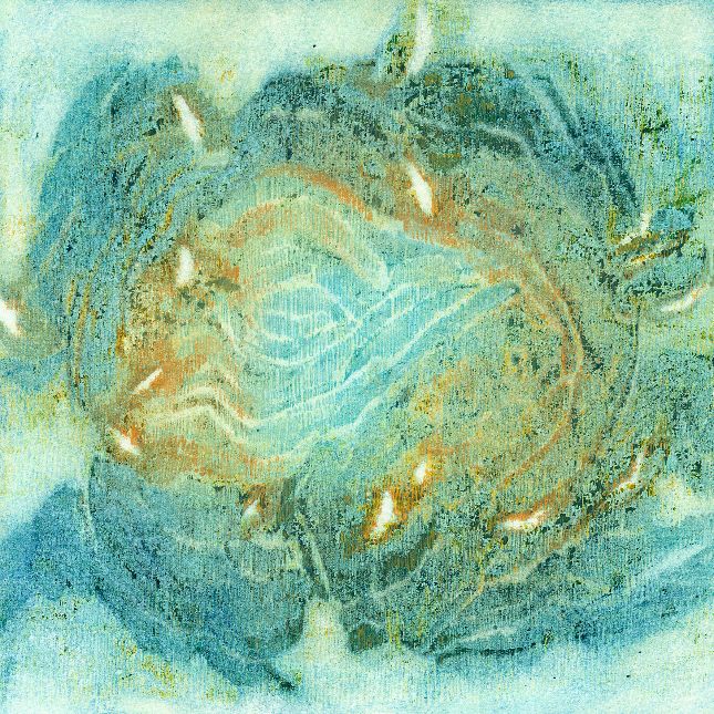 Thermals Oil Pastel And Soft Pastels On Somerset Paper 23cm X 23cm
