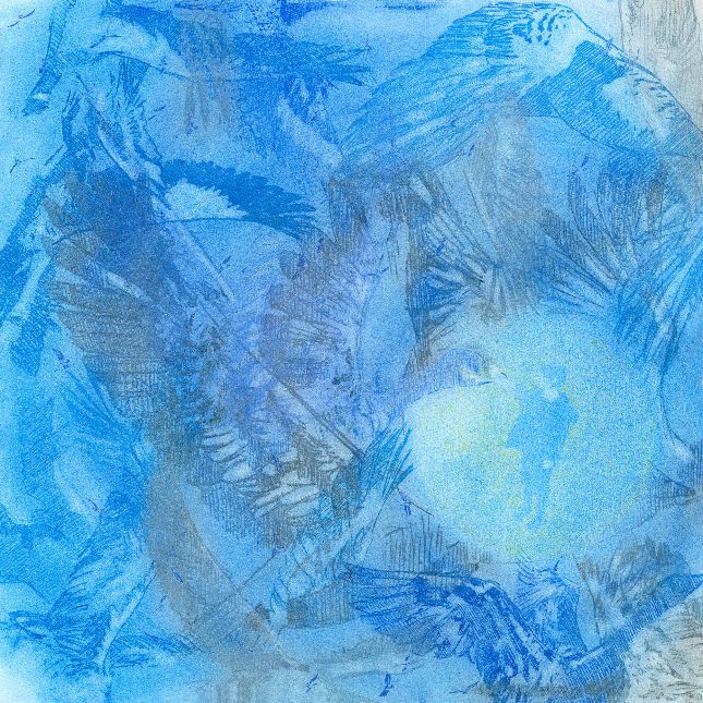 Instinctive Oil Pastel And Soft Pastel On Somerset Paper 40cm X 40cm